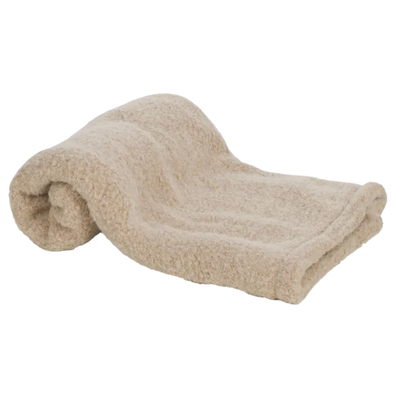 Deken Adeline Teddy Beige