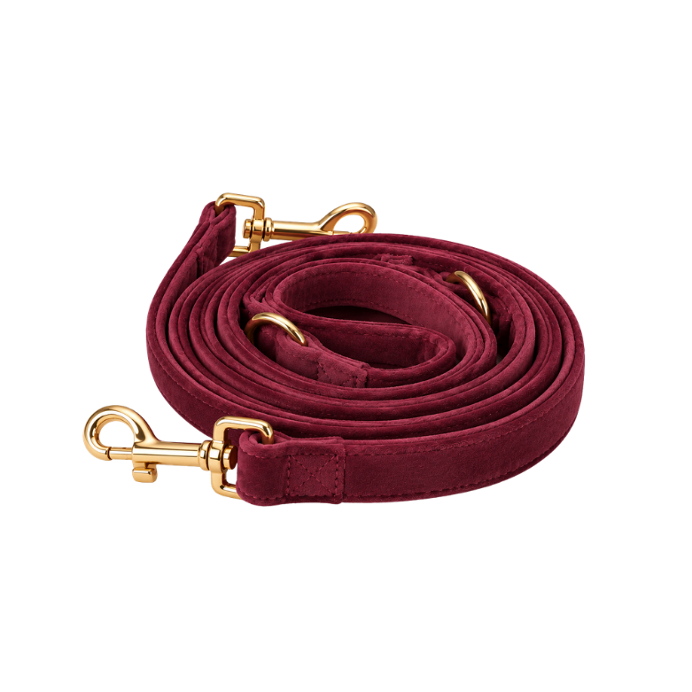 Nora-Lou Handsfree Leiband Cherry Velvet - Bordeaux - Nora-Lou