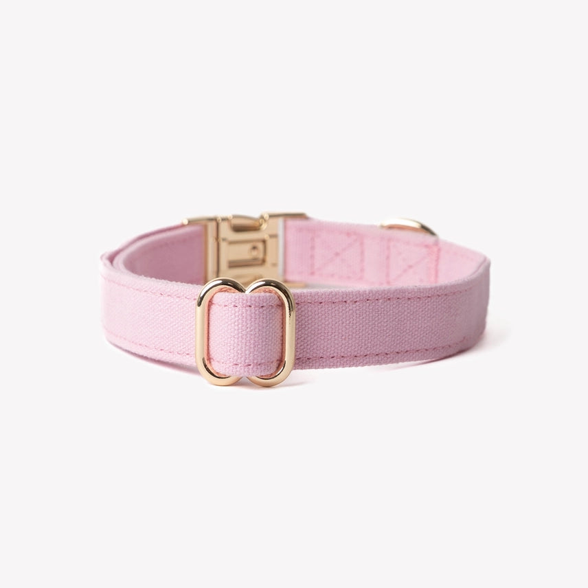 Furlou Canvas halsband - Roze
