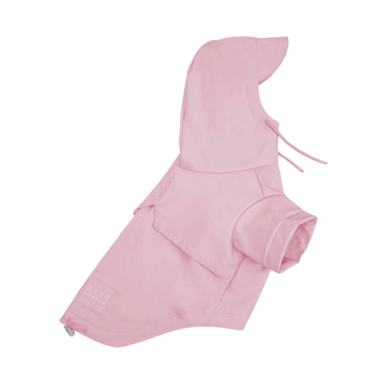 Regenjas hond Roze
