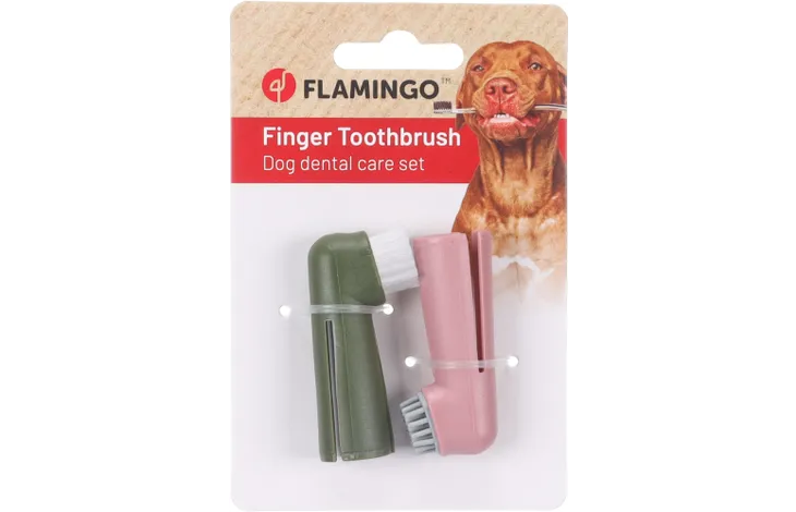 Vingertandenborstel hond Dentes