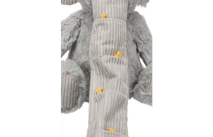 Speelgoed Hida Olifant zittend Grijs