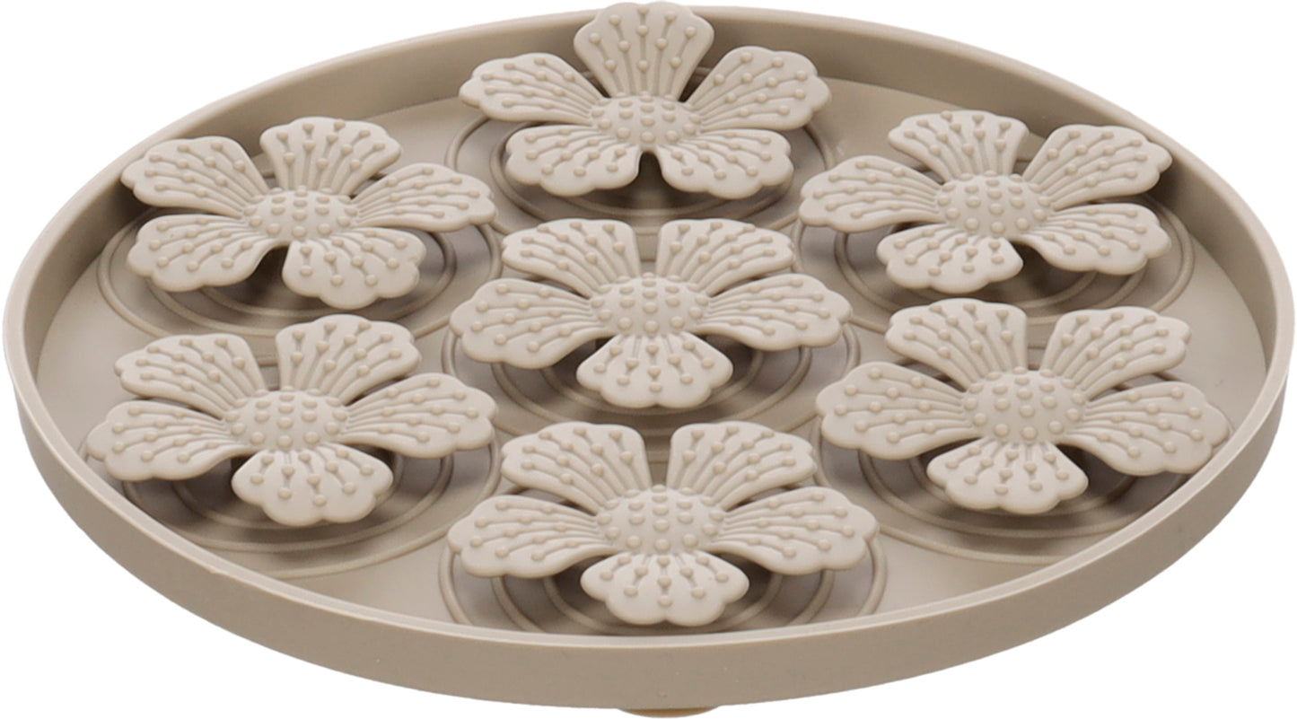 Likmat Fleur Rond Taupe