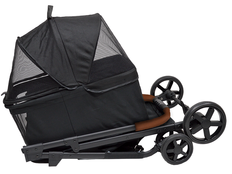 AB Classic On The Go Hondenbuggy Veluna Zwart