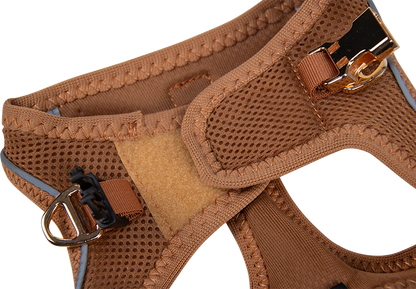 AB PROMENADE Air-Mesh Harnas Bruin