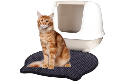 Kattenbakmat Matz Zwart