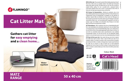 Kattenbakmat Matz Grijs - Nora-Lou