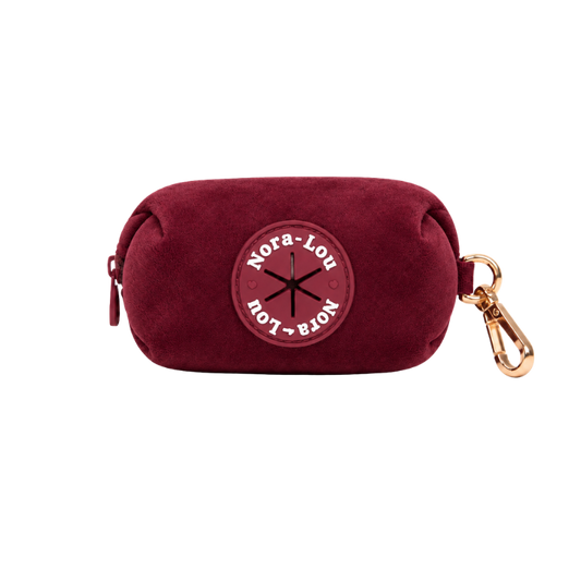 Nora-Lou Poepzakhouder Cherry Velvet - Bordeaux - Nora-Lou