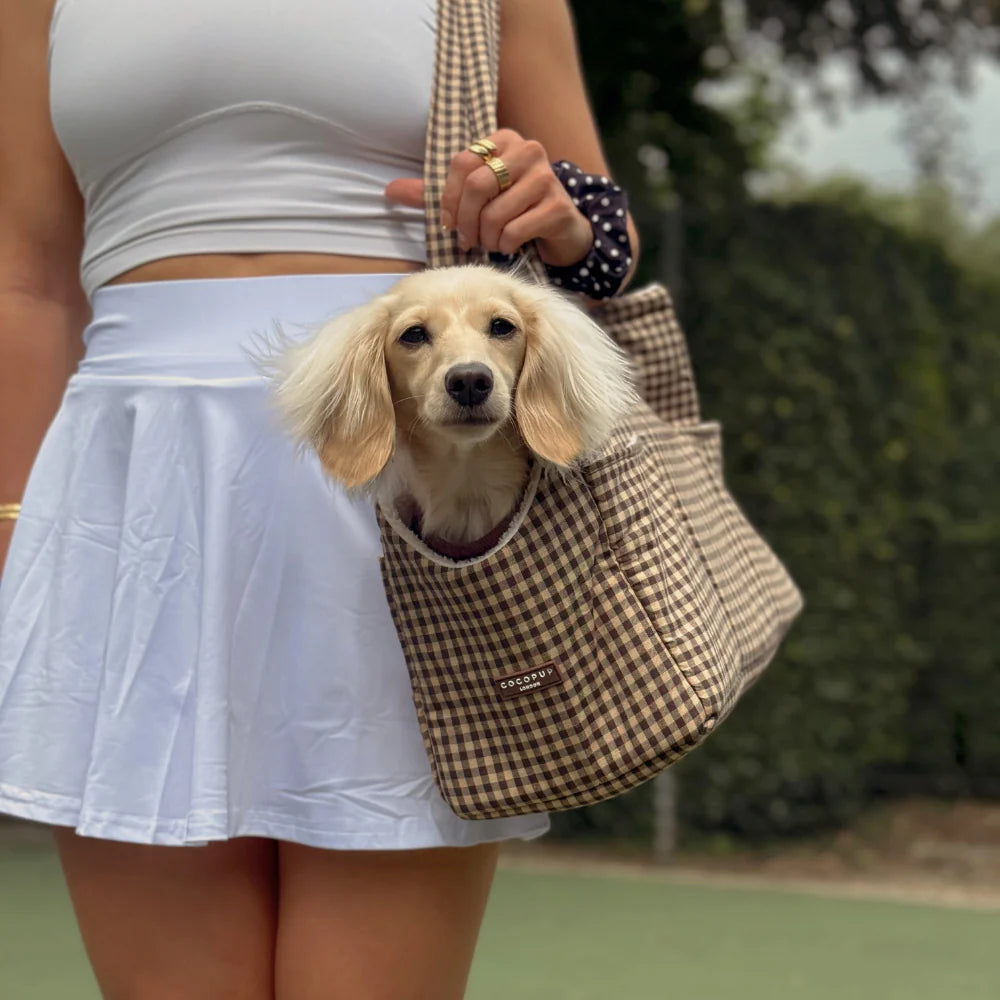 Cocopup London Draagtas - COTSWOLD CHECK - Nora-Lou