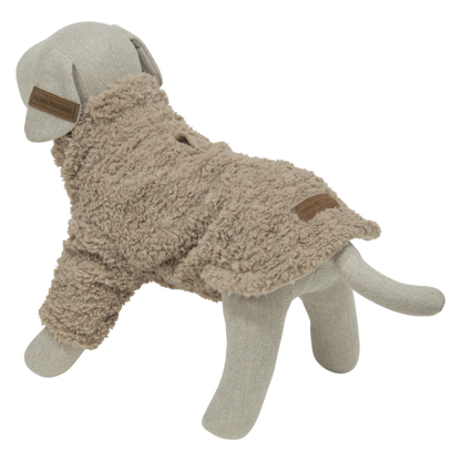 AB Curl Plush trui beige
