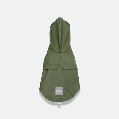 Regenjas hond Groen