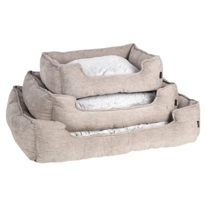 Basket Maylo rectangular Beige