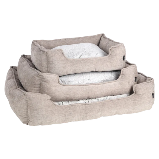 Mand Maylo rechthoekig Beige