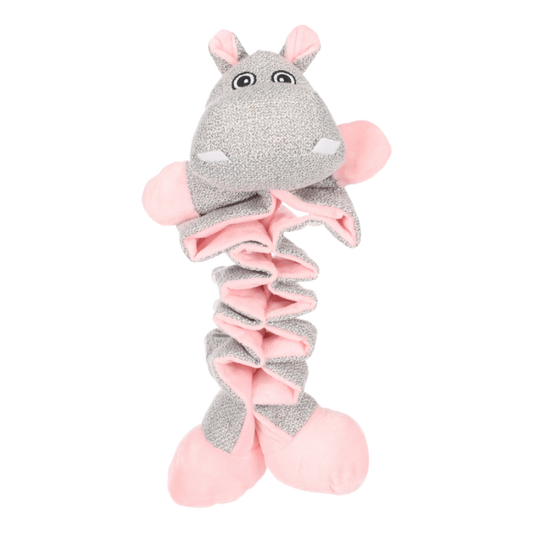 Speelgoed puppy Filsy Nijlpaard roze - Nora-Lou
