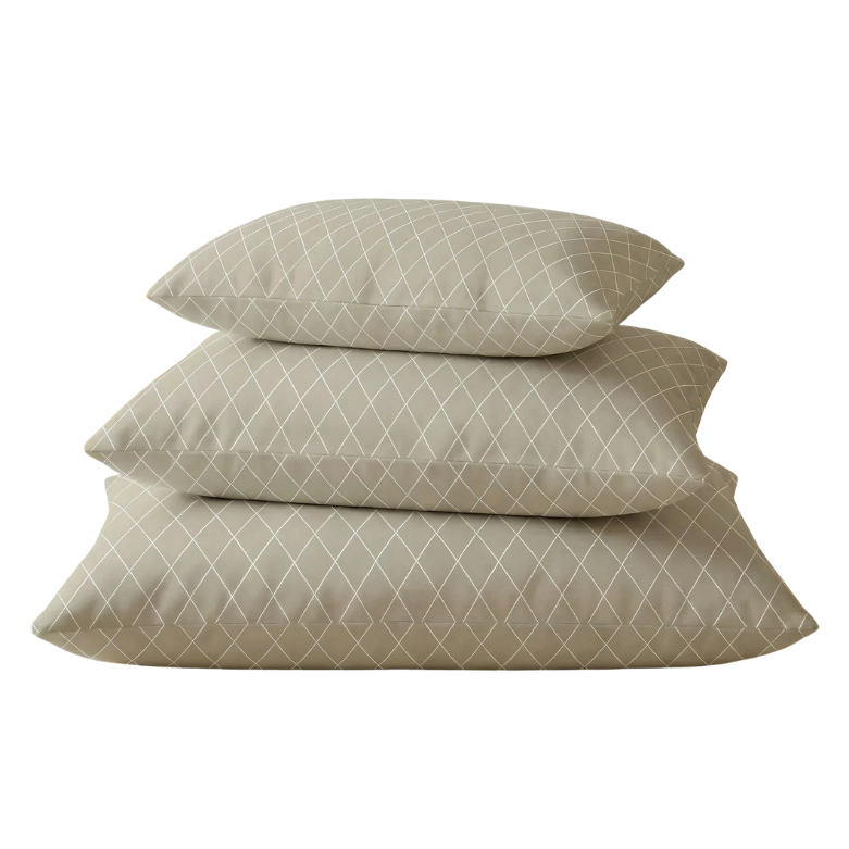 Hondenkussen Checked Beige
