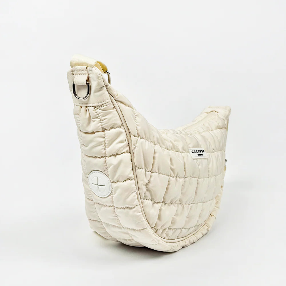Cocopup Crossbody Crescent Hondenuitlaat Tas - CLOUD