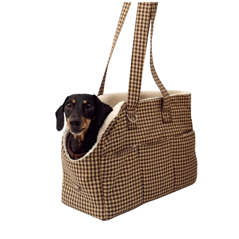 Cocopup London Draagtas - COTSWOLD CHECK - Nora-Lou