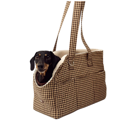 Cocopup London Draagtas - COTSWOLD CHECK - Nora-Lou