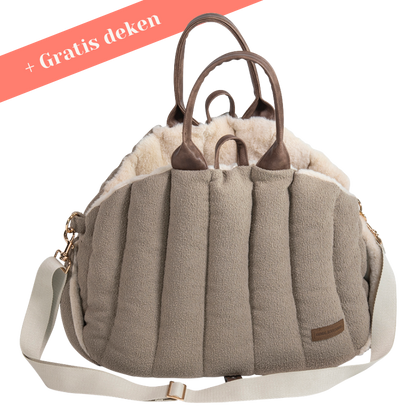 AB Citybag Diana Bouclé Brown