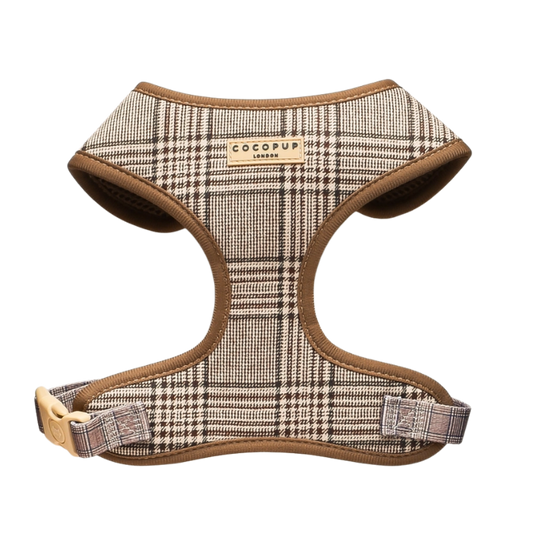 PRE-ORDER Cocopup harnas verstelbaar PUP PLAID
