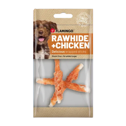 Snack R'Hide Staaf met kip 12cm 11gr / 6 st 70gr - Nora-Lou