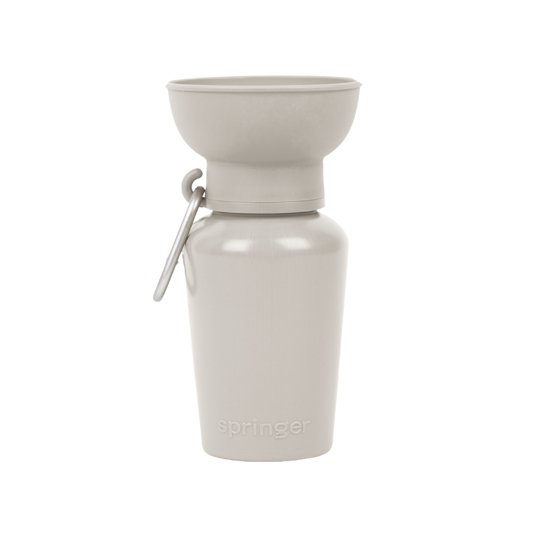 Travel Bottle Flip Beige 0,59 L