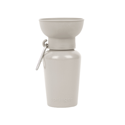 Travel Bottle Flip Beige 0,59 L
