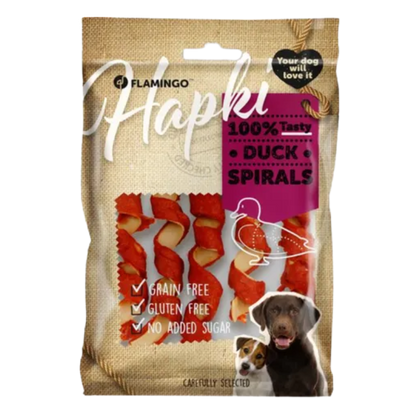 Snack Hapki Spiraal eend (85gr)