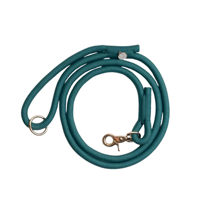 Furlou braided dog leash - BLUE