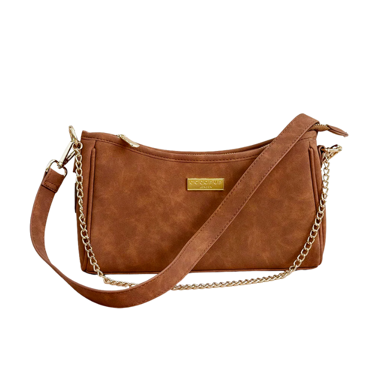 Hondenuitlaat Tas - Tan Suède