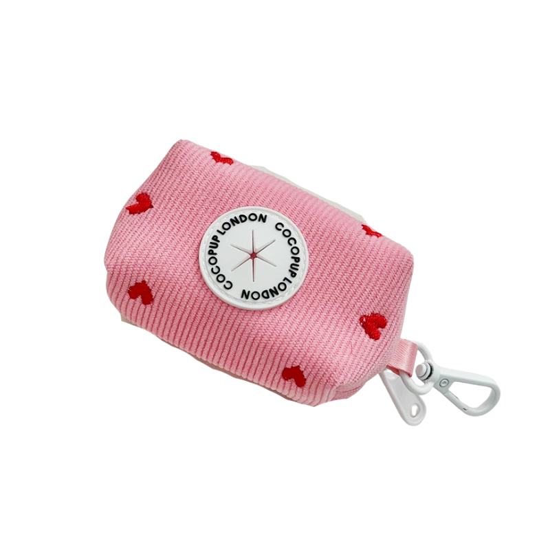 Cocopup Poepzakhouder PINK HEARTSTRINGS
