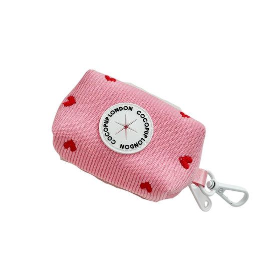 Cocopup Poepzakhouder PINK HEARTSTRINGS