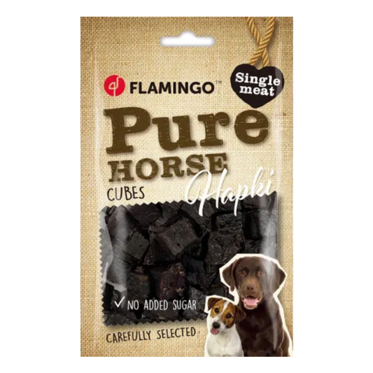 Snack Hapki Blokjes met paard (85gr)