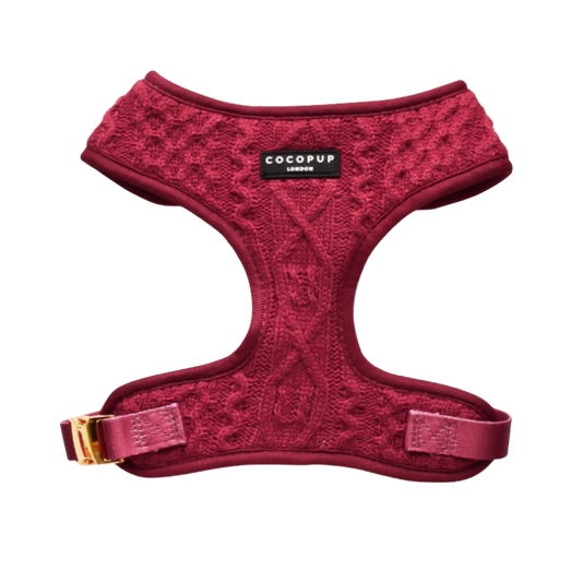 Cocopup Gebreid harnas verstelbaar GLUHWEIN