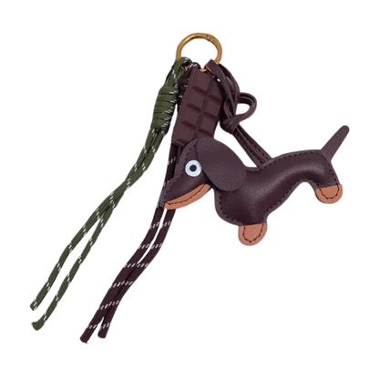 Tasbedel en sleutelhanger Hond en Chocolade - Nora-Lou