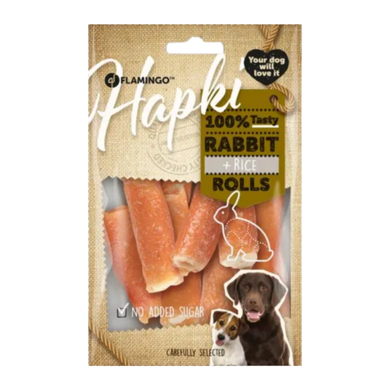 Snack Hapki Sigaar met konijn & rijst (85gr) - Nora-Lou