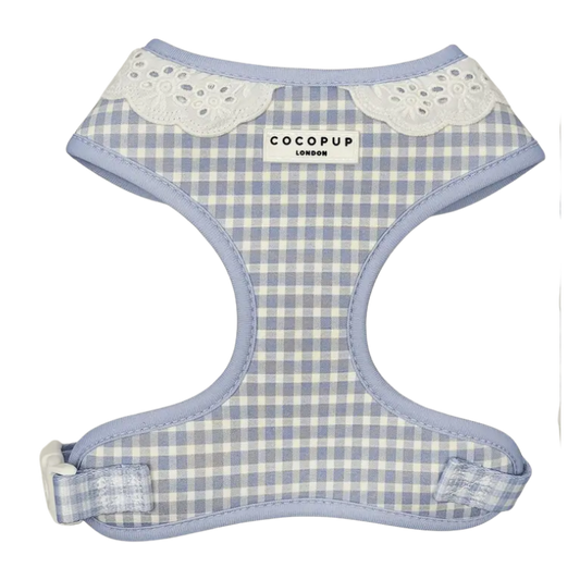 Cocopup harnas verstelbaar ENGLISH BLUE - Nora-Lou