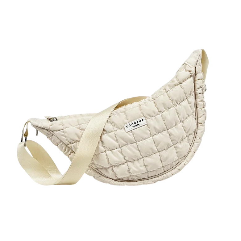 Cocopup Crossbody Crescent Hondenuitlaat Tas - CLOUD