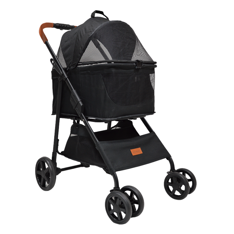 AB Classic On The Go Hondenbuggy Veluna Zwart