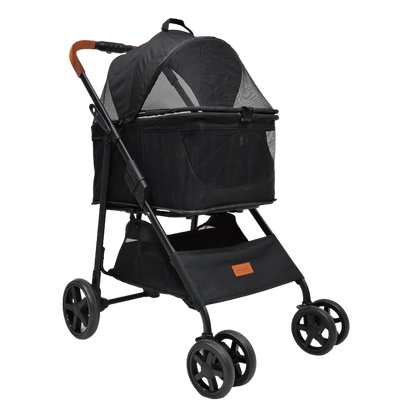 AB Classic On The Go Hondenbuggy Veluna Zwart