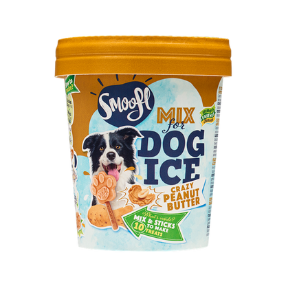 Smoofl Mix Peanut butter voor hondenijs