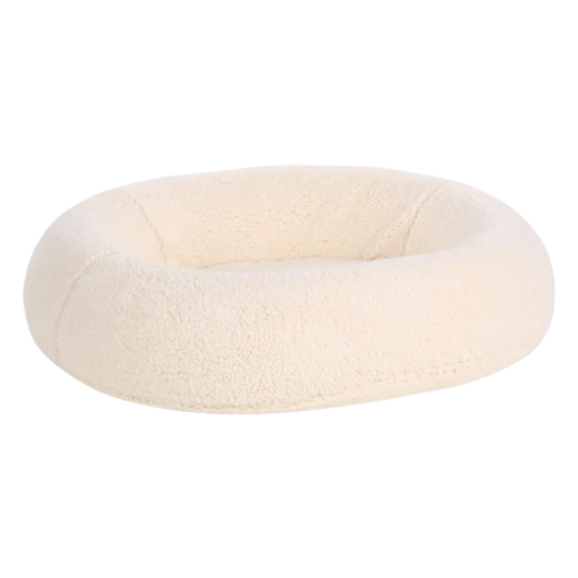 Hypoallergene hondenmand Felpa Ovaal Wit
