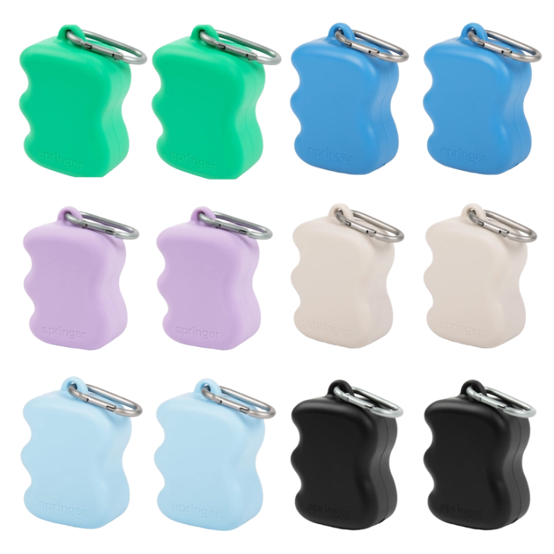 Candy dispenser 8x6.2x3.5cm (multiple colours)