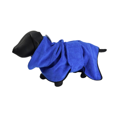 Hondenbadjas Blauw