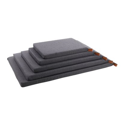 Flamingo Orthopedic (Bench) Cushion Charlota rectangular dark gray