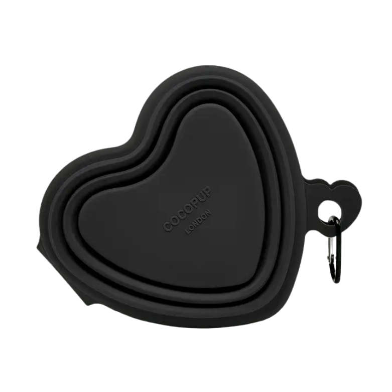 Cocopup opvouwbare kom - zwart