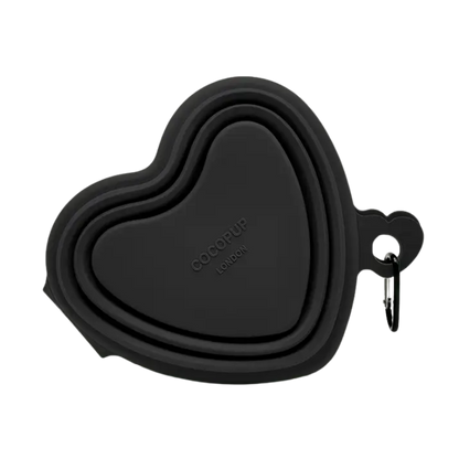 Cocopup opvouwbare kom - zwart