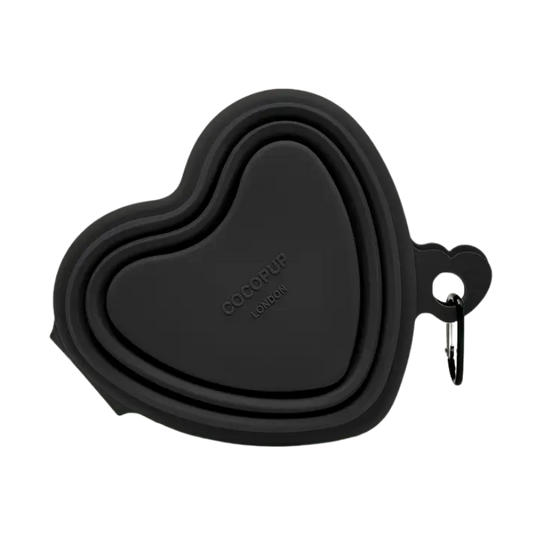 Cocopup opvouwbare kom - zwart