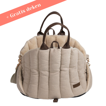 AB Citybag Diana Bouclé Beige