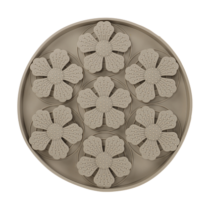 Likmat Fleur Rond Taupe